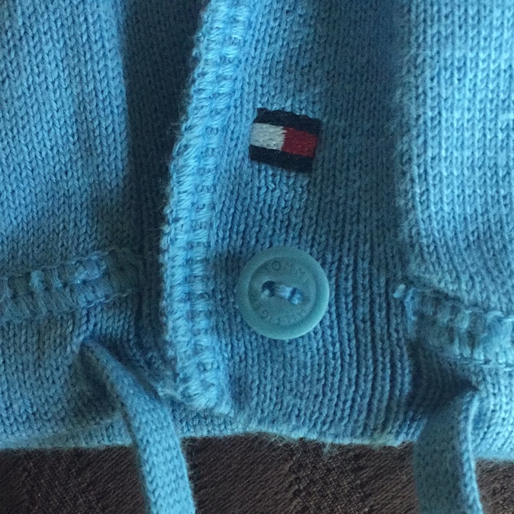 Tommy Hilfiger blue cardigan
